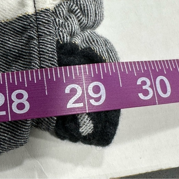 Pink Victoria’s Secret Black White Pajama Pants S Cotton Gingham Plaid Dogs - Picture 11 of 11